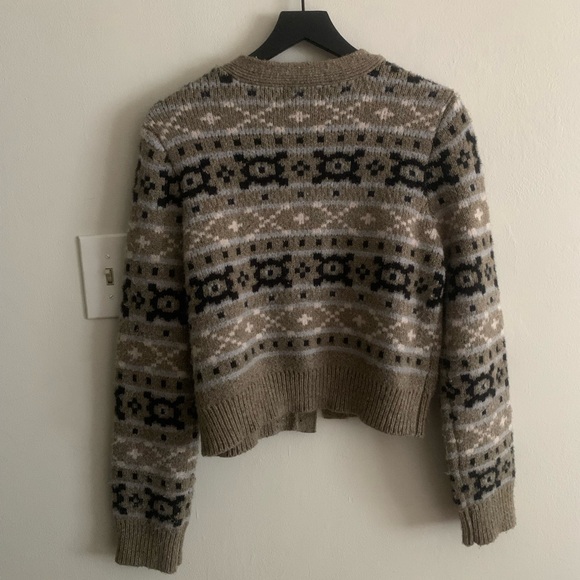 Patterned Cozy Cardigan - Picture 4 of 4